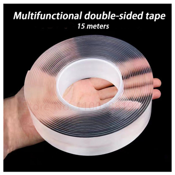 Washable double-sided adhesive tape