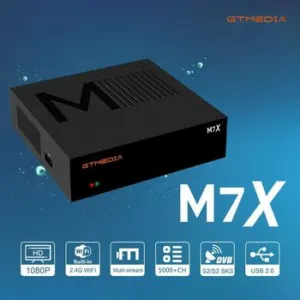 GTMEDIA M7X Brazilian Satellite Receiver
