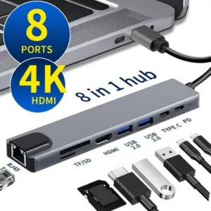 USB C HUB 8 in 1